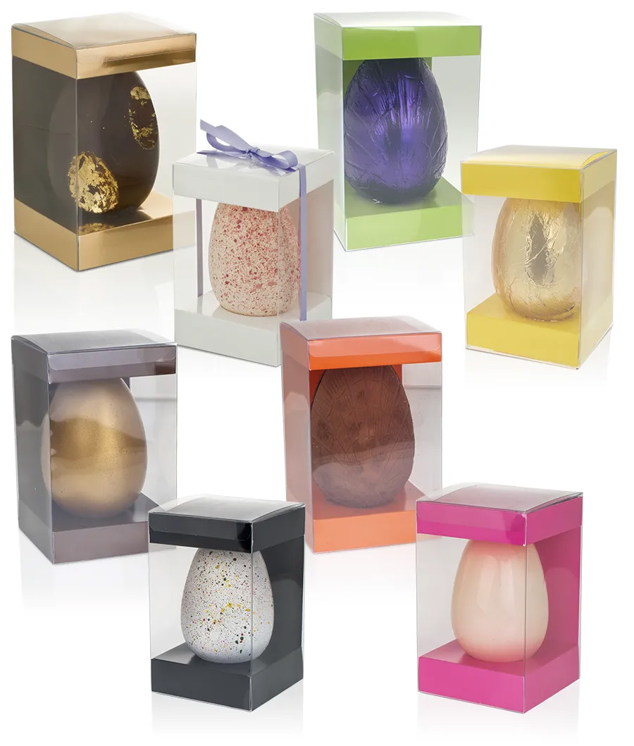 Fold-up egg boxes and inserts