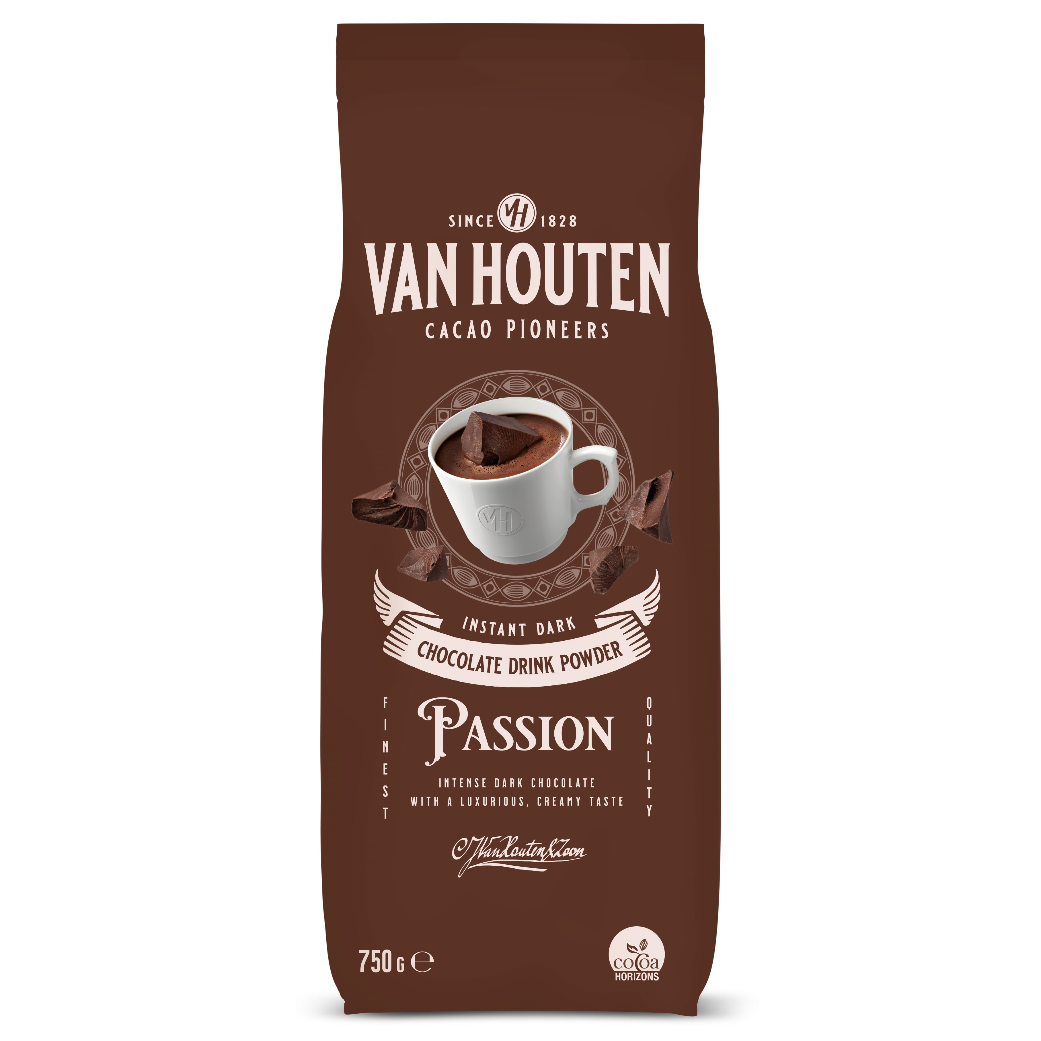 Van Houten Passion Hot Chocolate Powder