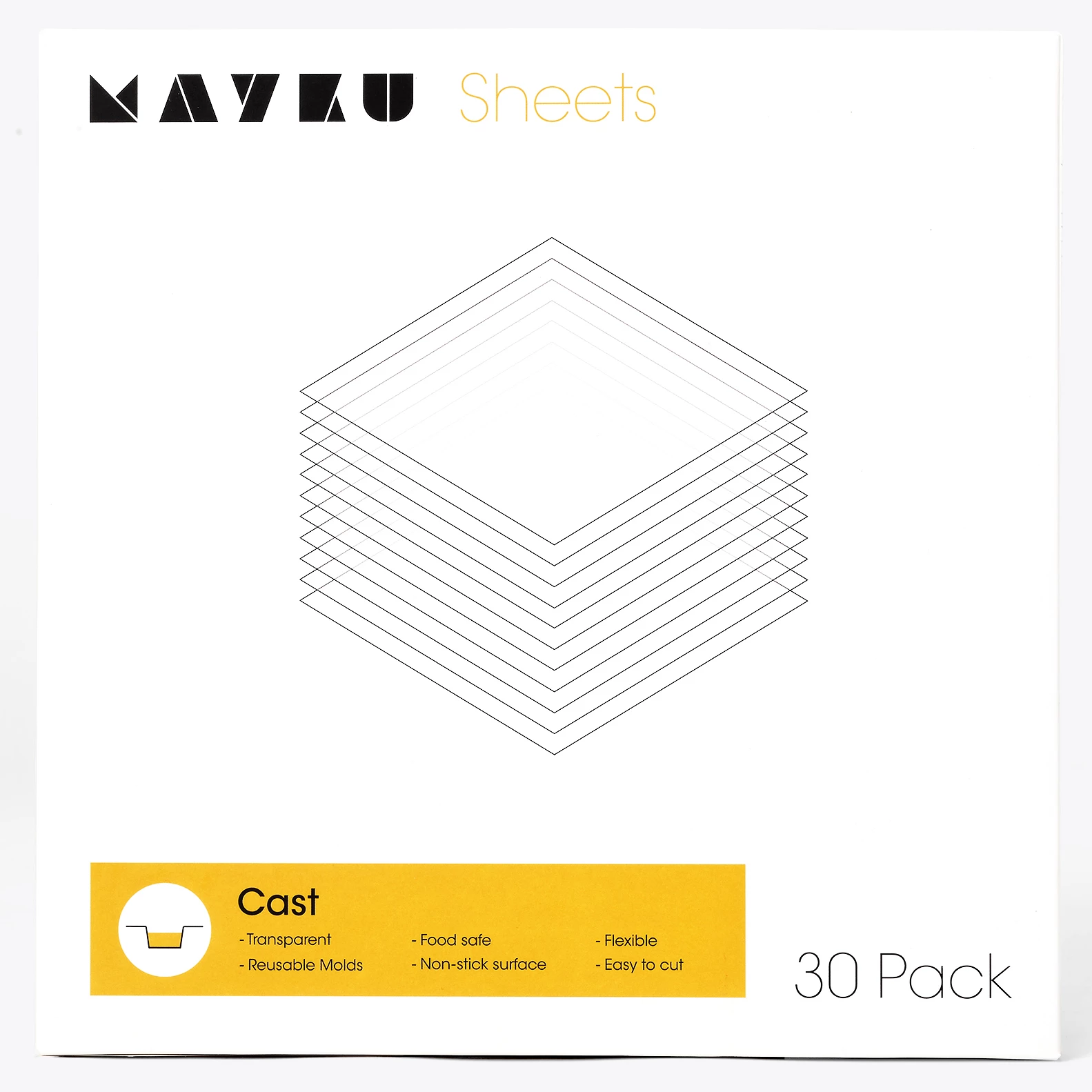 Mayku Cast Sheets for making reusable moulds